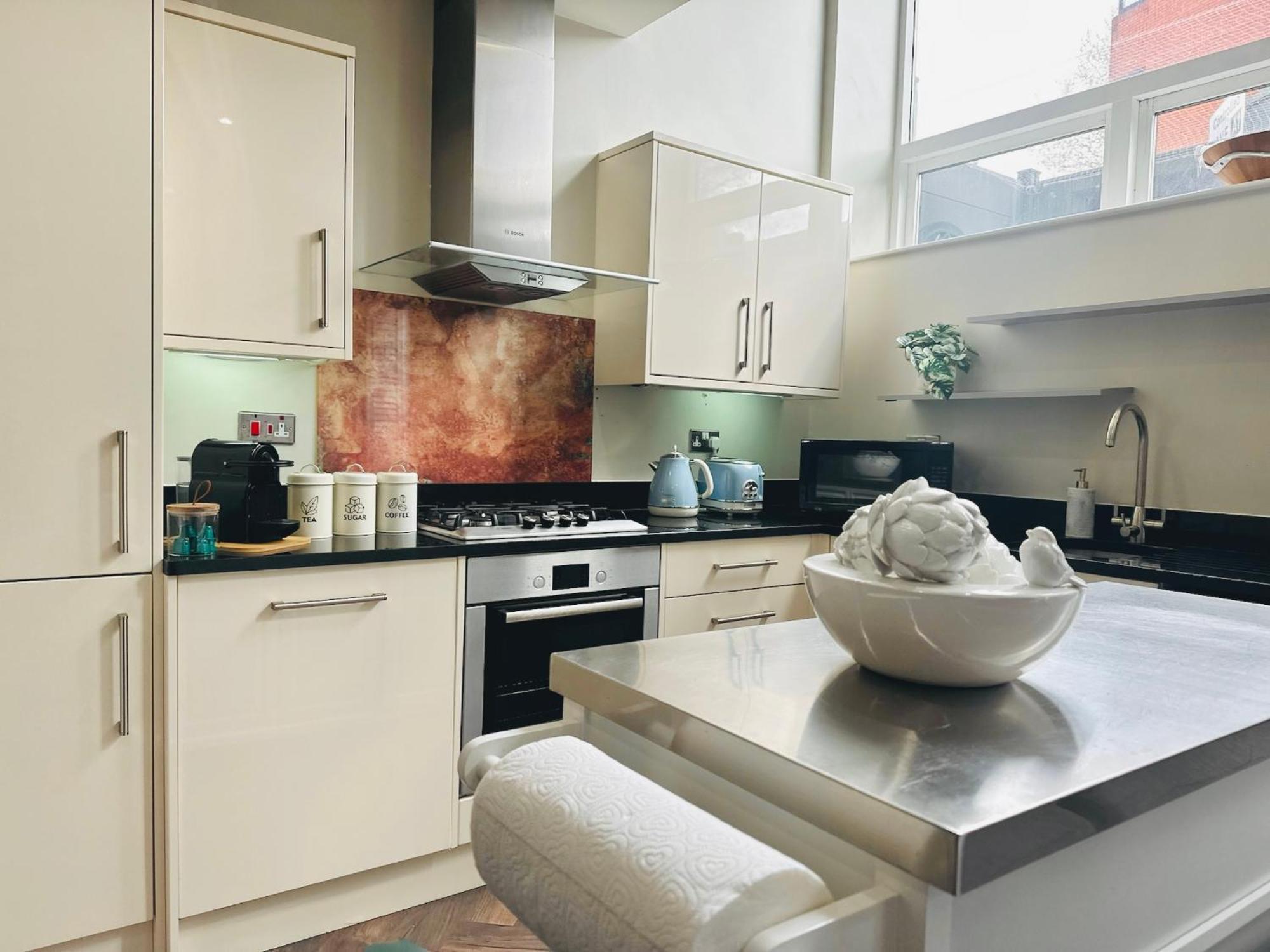 Stylish, Modern Apartment In Central London Exteriör bild